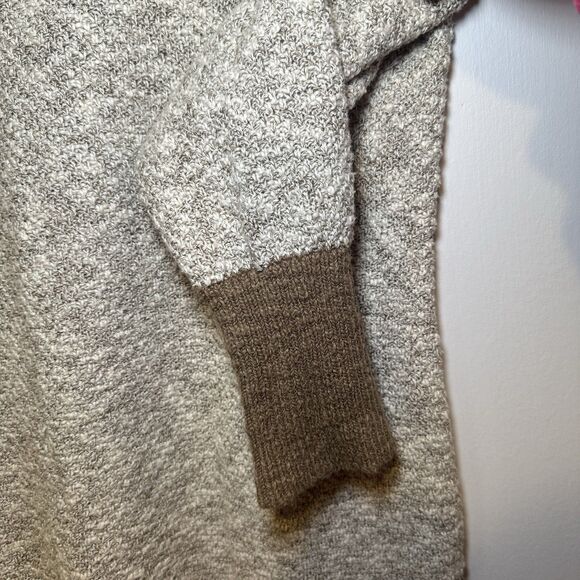 LL Bean Signature Sweater Womens S Mock Neck Linen Blend Pullover Casual - Picture 3 of 7